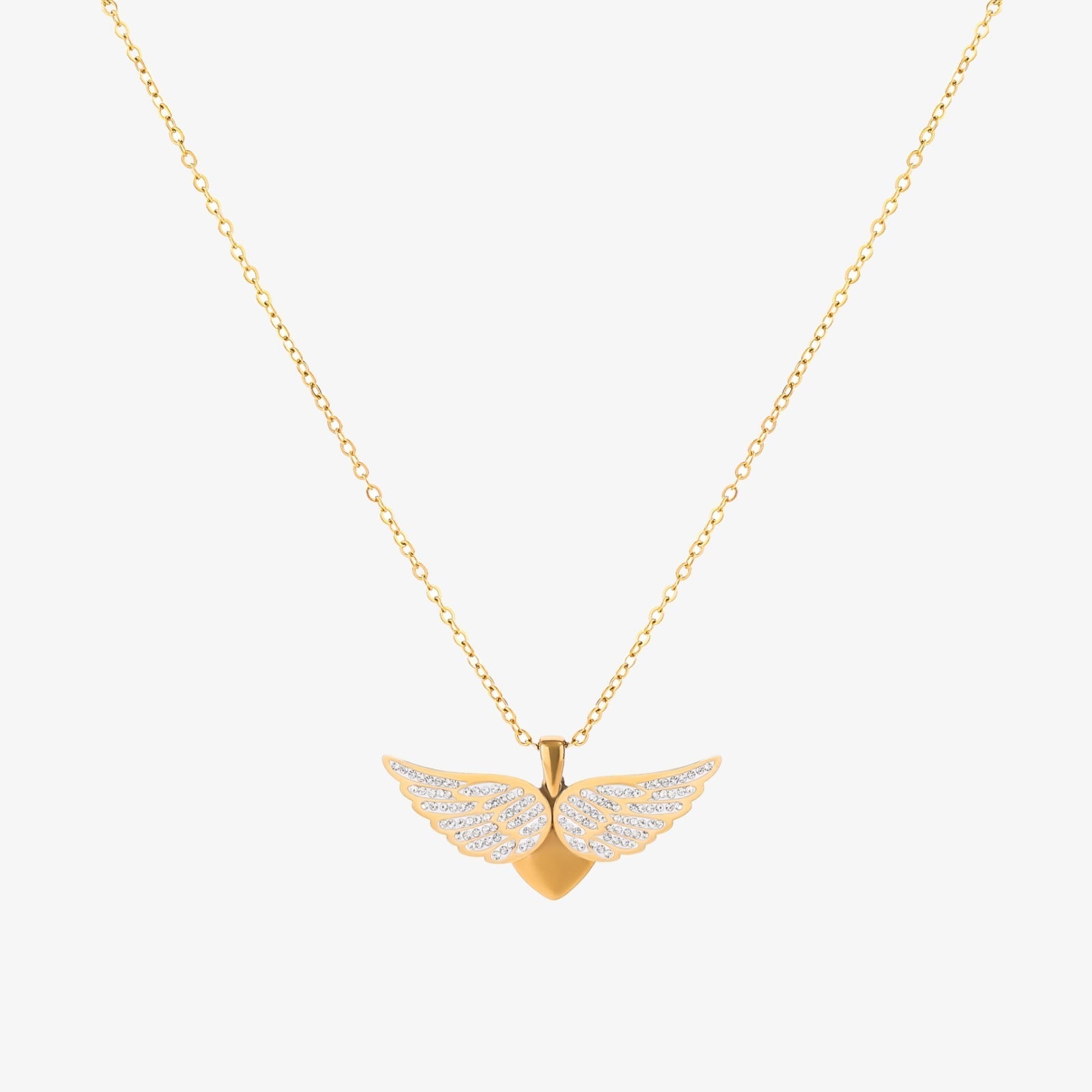 Collier Soaring Ange Ailes | Or