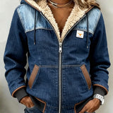 PENELOPE | VESTE SHERPA À CAPUCHE