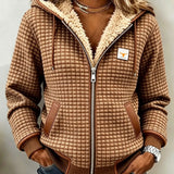 SAVANNAH | VESTE SHERPA À CAPUCHE