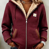 ALLISON | VESTE SHERPA À CAPUCHE
