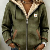 HAILEY | VESTE SHERPA À CAPUCHE