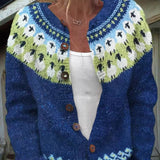 SOPHIE | GILET VINTAGE ISLANDAIS