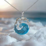Azure Pledge Necklace | Gold