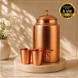SOURCE PURE — DISTRIBUTEUR D'EAU EN CUIVRE ARTISANAL