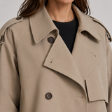JULIETTE | TRENCH COURT CROISÉ