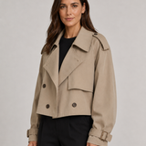JULIETTE | TRENCH COURT CROISÉ