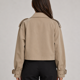 JULIETTE | TRENCH COURT CROISÉ