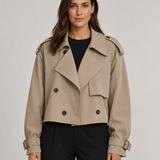 JULIETTE | TRENCH COURT CROISÉ