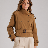PAULINE | TRENCH COURT CROISÉ