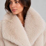 LAURENCE | VESTE EN FAUSSE FOURRURE COURTE