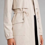 CORINNE | TRENCH À CAPUCHE