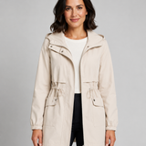 CORINNE | TRENCH À CAPUCHE