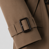 CLOTILDE | TRENCH LONG CEINTURÉ CROISÉ