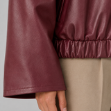 LÉONORE | VESTE EN SIMILICUIR COURTE