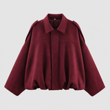 FRANCE | VESTE EN SIMILICUIR COURTE