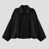 FRANCE | VESTE EN SIMILICUIR COURTE