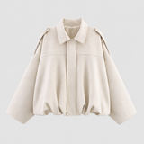 FRANCE | VESTE EN SIMILICUIR COURTE