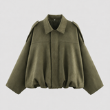 FRANCE | VESTE EN SIMILICUIR COURTE