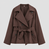 FRANÇOISE | TRENCH COURT CROISÉ