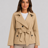 FRANÇOISE | TRENCH COURT CROISÉ