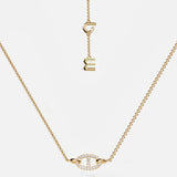 Isla Marina Necklace | White Gold