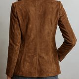 Blazer Vintage Donna Marrone