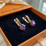 Zephira Crownlight Earrings | Rose Gold