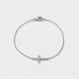 Small Cross Zion Bracelet