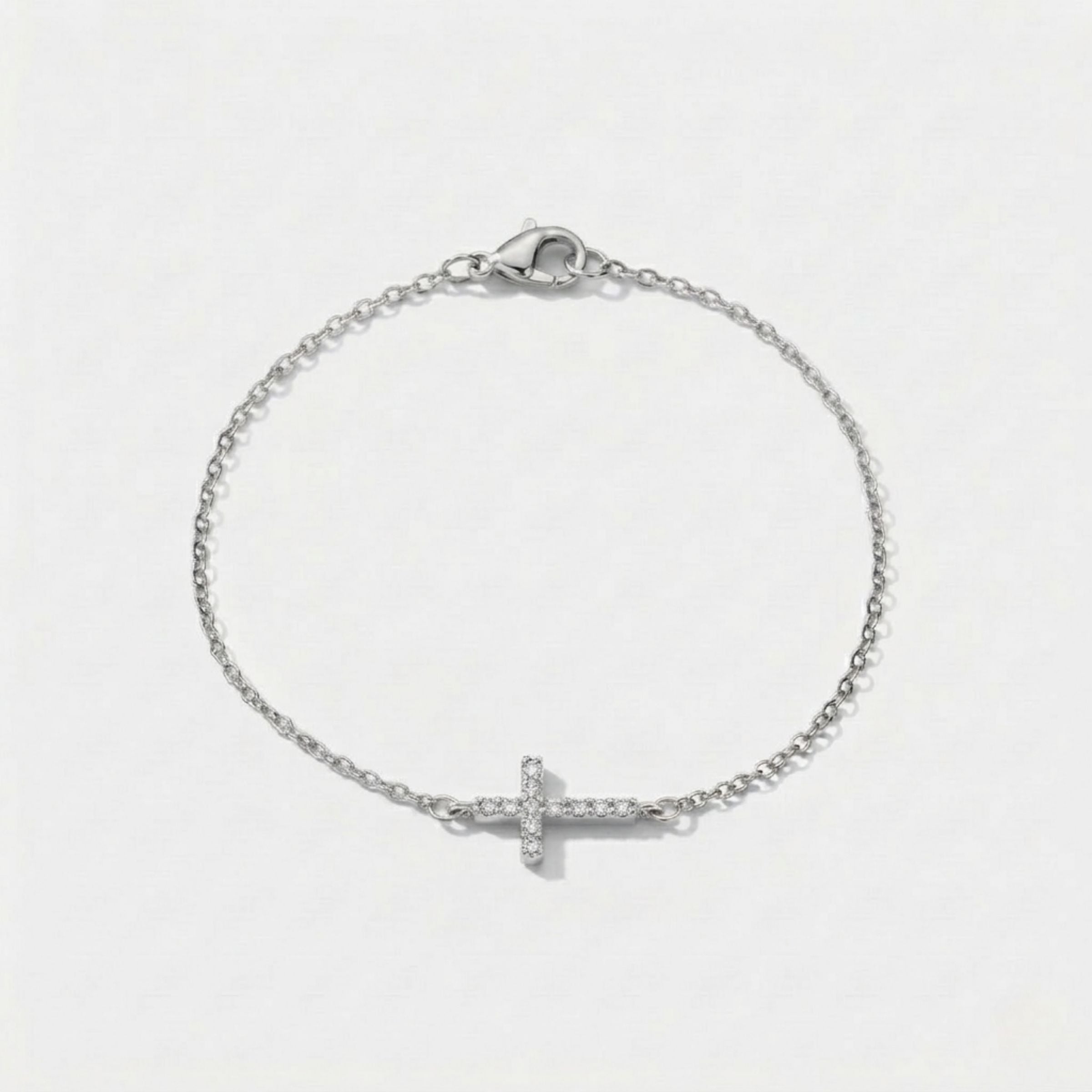 Small Cross Zion Bracelet