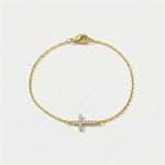 Small Cross Zion Bracelet