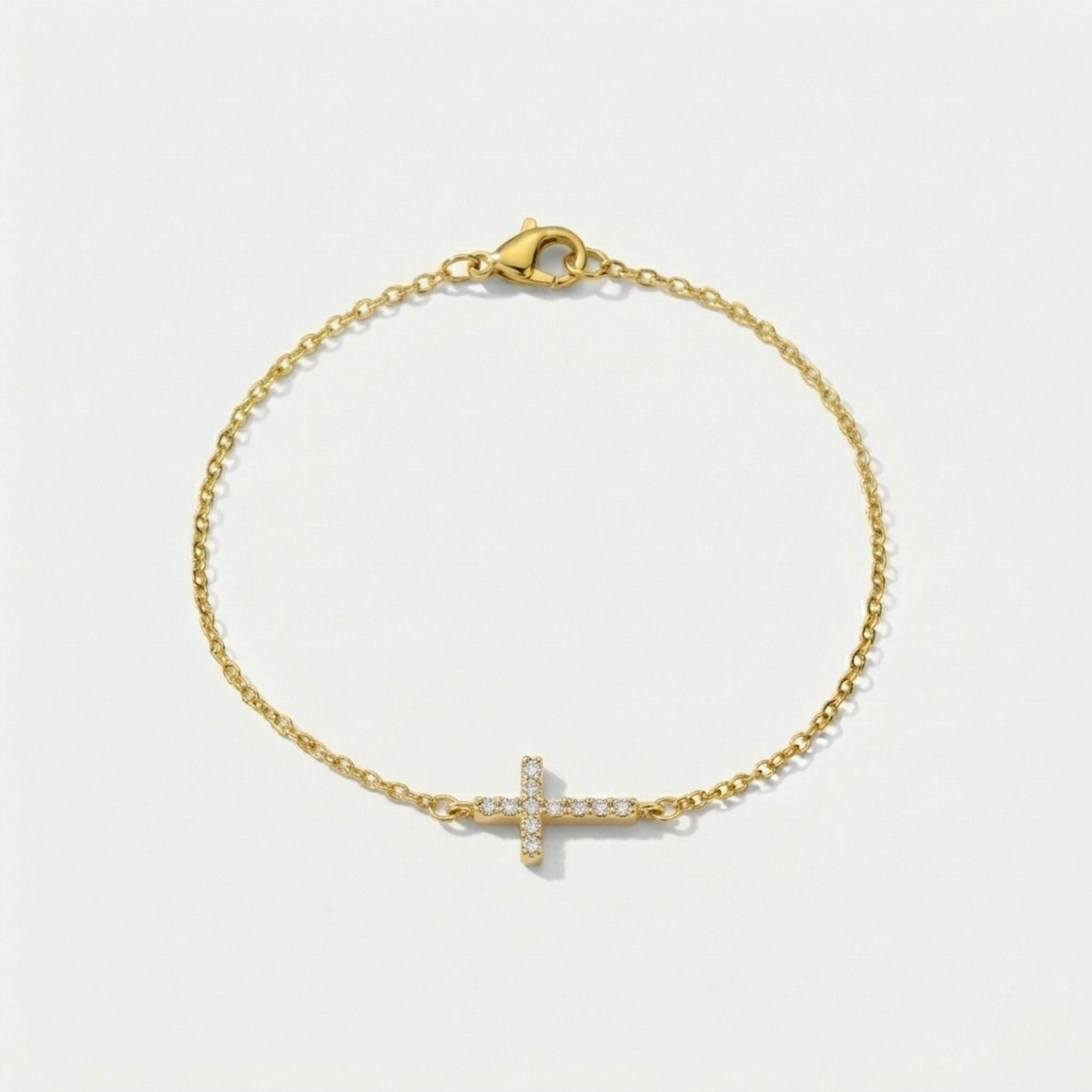 Small Cross Zion Bracelet