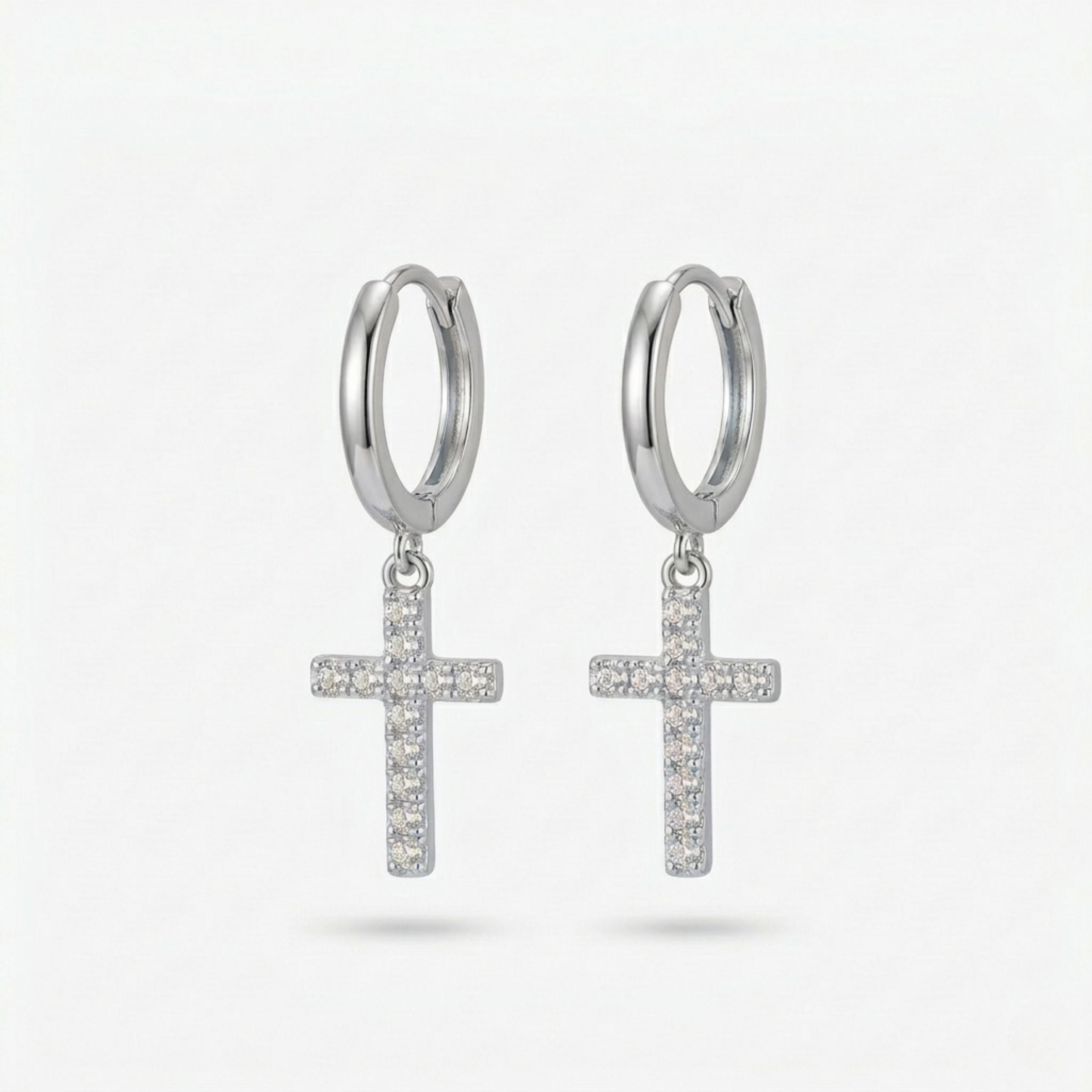 Zion Earrings | White Gold