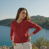NIKOLETA | PULL CHAUD COL DOUX