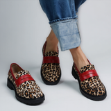 MARIANNE | MOCASSINS LÉOPARD SUÈDE