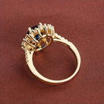 Vionne Saphirae Ring | White Gold