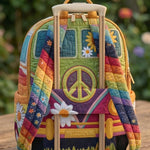 Hippie Van Quilted Backpack