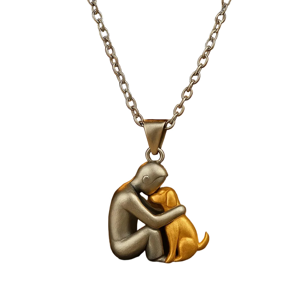 Hug Pendant Necklace