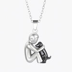 Hug Pendant Necklace