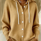 BELLA | CARDIGAN TRICOTÉ À CAPUCHE