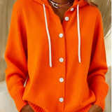 BELLA | CARDIGAN TRICOTÉ À CAPUCHE
