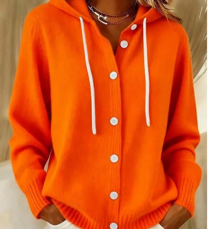 BELLA | CARDIGAN TRICOTÉ À CAPUCHE