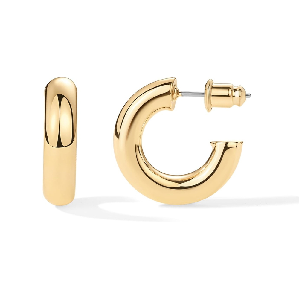 Boucles d'Oreilles Poussière d'Étoiles Créole | Or