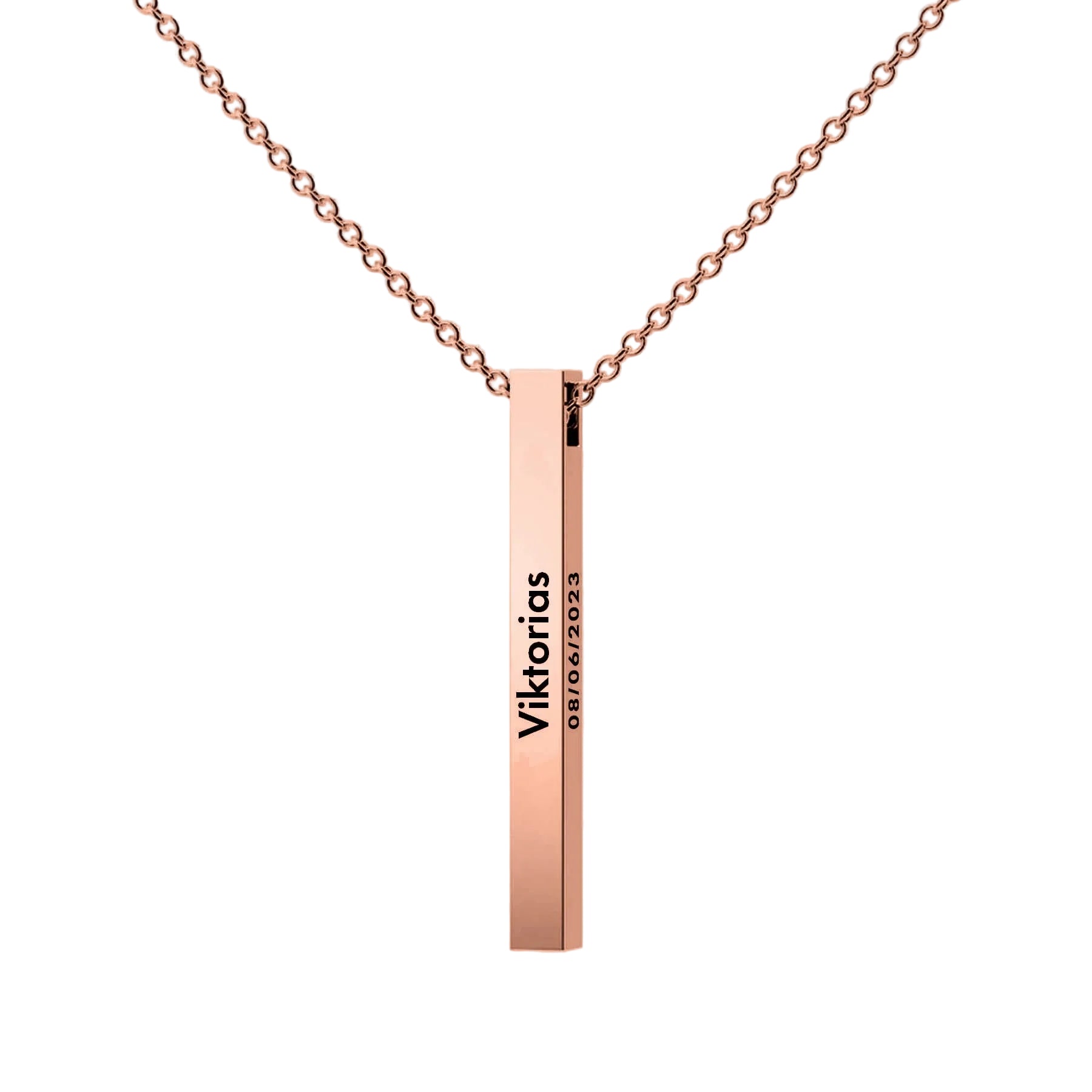 Collier Barre Personnalisé