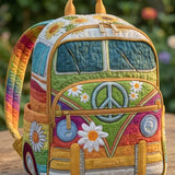 Hippie Van Quilted Backpack