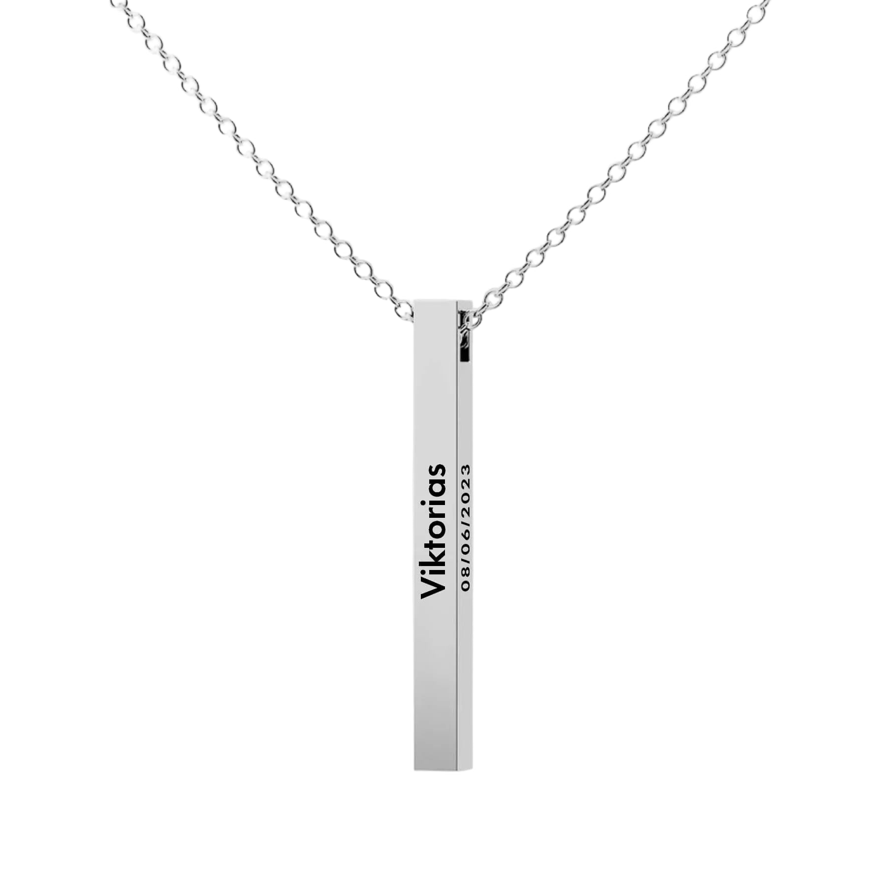 Collier Barre Personnalisé