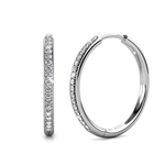 Sorel Pave Earrings | Gold
