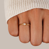 Birthstone Rings - Gold
