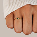 Birthstone Rings - Gold