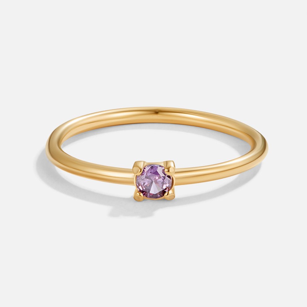 Birthstone Rings - Gold