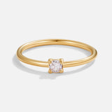 Birthstone Rings - Gold